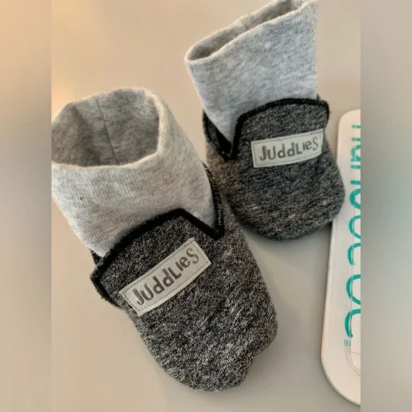 NB infant Bootie bundle of Two with one pacifier - All NEW - Picture 2 of 5